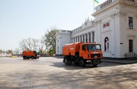 Стаття Одесская мэрия закупила новую коммунальную спецтехнику Утренний город. Одеса
