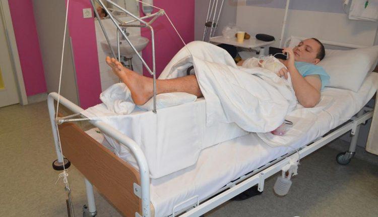 Стаття Бойцу 28 ОМБр спасли ногу с помощью биотехнологий (фото) Ранкове місто. Одеса