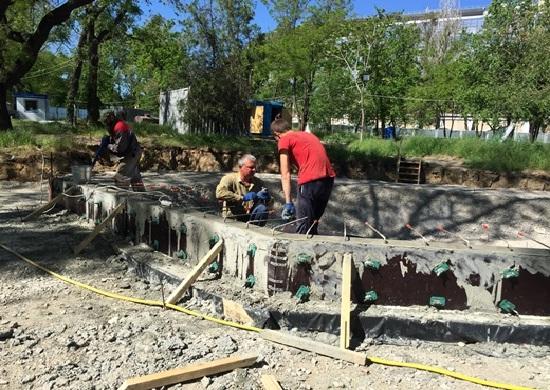 Стаття В центре города строится новый экстрим-парк Ранкове місто. Одеса