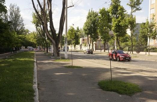 Стаття В Одессе взялись ремонтировать тротуары на Французском бульваре Утренний город. Одеса