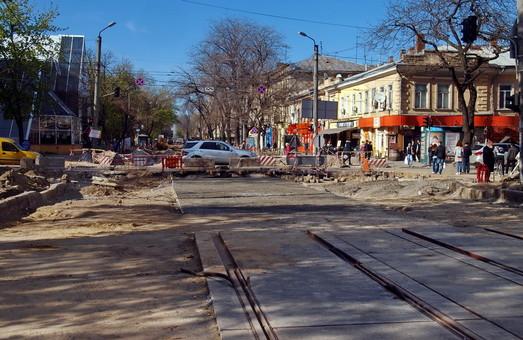 Стаття Реконструкция улицы Преображенской в Одессе расширяется Утренний город. Одеса