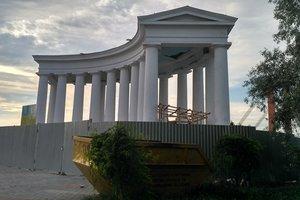 Стаття Что происходит за строительным забором одной из главных одесских достопримечательностей Утренний город. Одеса