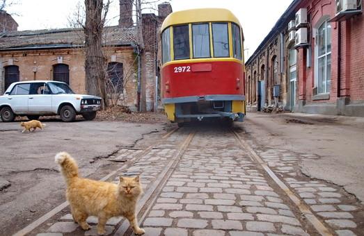 Статья В одном из трамвайных депо Одессы сохранились узкоколейные рельсы (ФОТО) Утренний город. Одесса
