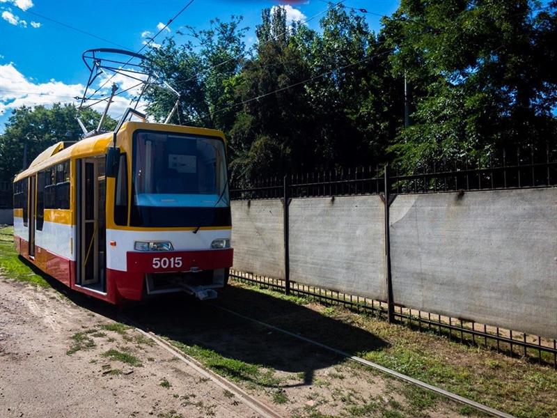 Статья «Одесгорэлектротранс» создал новый трамвайный вагон Утренний город. Одесса