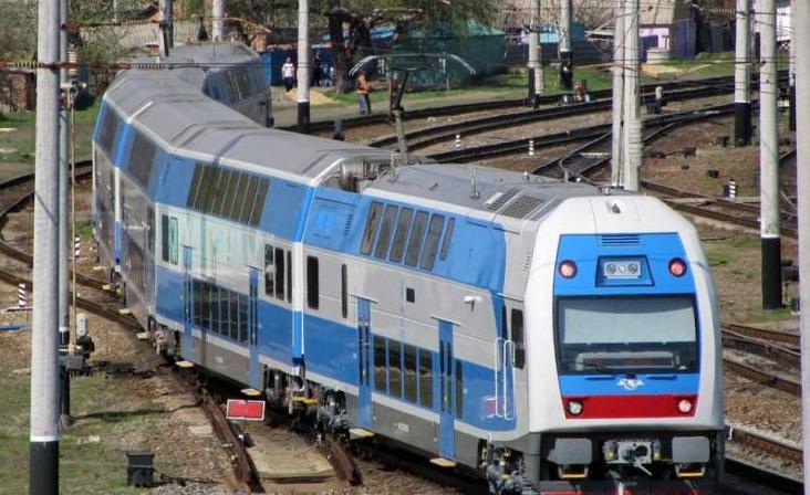 Стаття Двухэтажный поезд Skoda будет курсировать из Киева в Харьков Утренний город. Одеса
