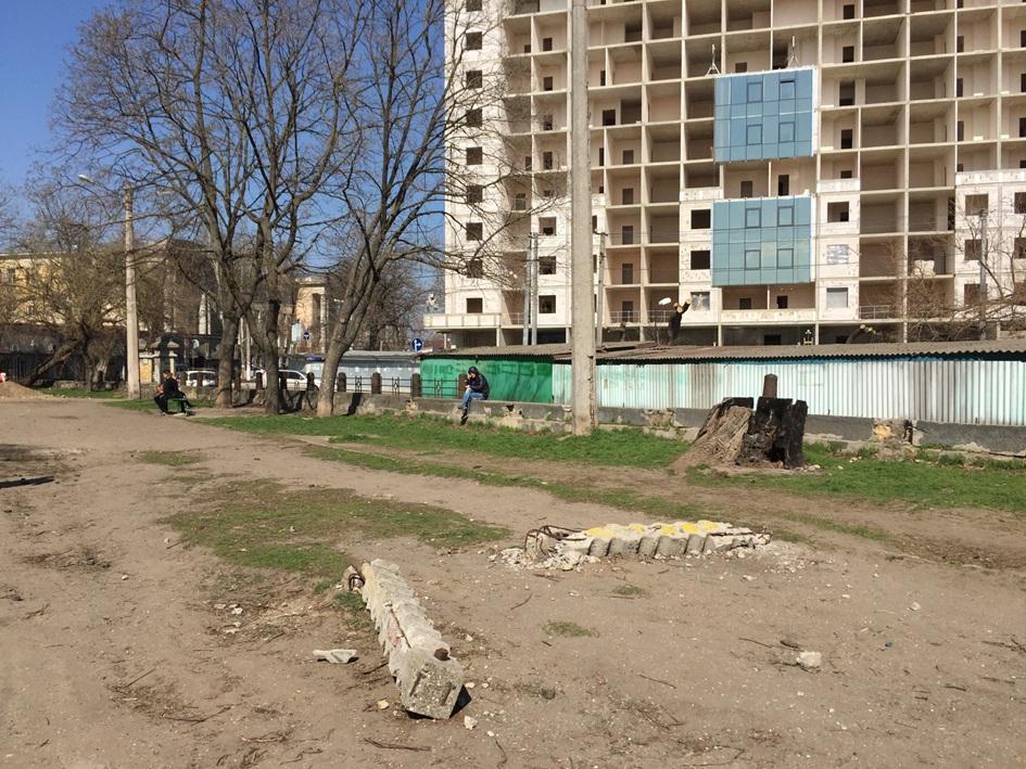 Стаття На Молдаванке модернизируют «руины» Алексеевской площади Утренний город. Одеса