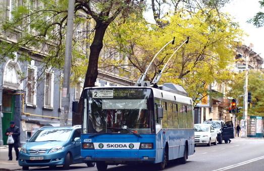Статья В Одессе возобновили работу двух маршрутов троллейбуса Утренний город. Одесса