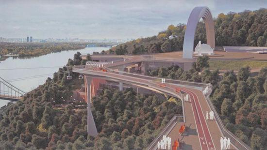 Стаття Власти Киева одобрили проект строительства воздушного моста Ранкове місто. Одеса