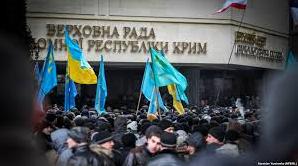 Стаття Митинг 26 февраля 2014 года в Крыму: как это было? (фотогалерея) Ранкове місто. Одеса