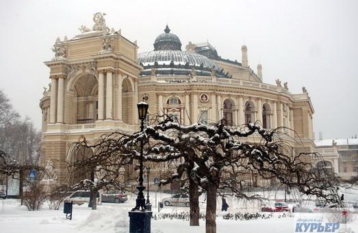 Стаття На Одессу идут метели и снегопады Ранкове місто. Одеса