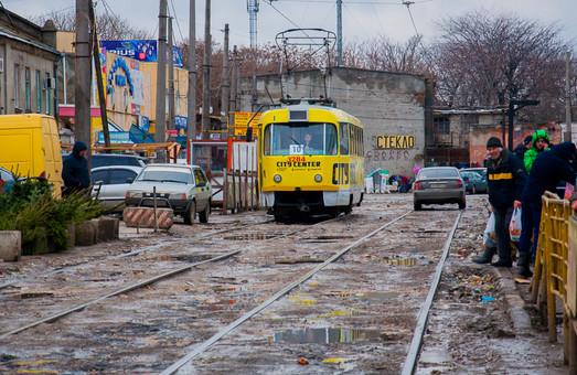 Стаття В Одессе реконструируют линию трамвая по Новощепному Ряду Ранкове місто. Одеса