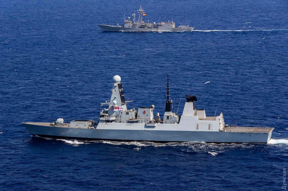 Стаття В Черное море вошла группа военных кораблей НАТО Ранкове місто. Одеса