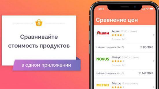 Стаття В Украине создали приложение для сравнения цен в супермаркетах Ранкове місто. Одеса