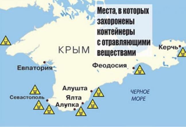 Стаття Тут помню - тут не помню: куда «исчезло» химическое оружие в Крыму и почему Кремль «забыл» о нем? Ранкове місто. Одеса