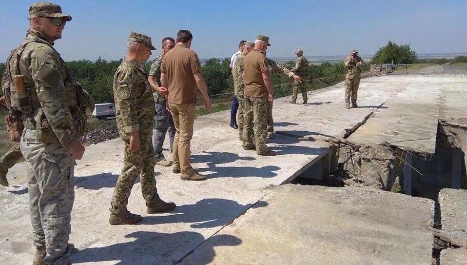 Стаття На Луганщине военные уже взялись за восстановление следующего моста Ранкове місто. Одеса