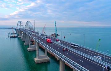 Стаття Официально: Крымский мост начал проседать. Фото Ранкове місто. Одеса