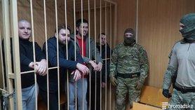 Стаття Суд в Москве продлил арест всем военнопленным морякам и сотрудникам СБУ (обновлено) Ранкове місто. Одеса