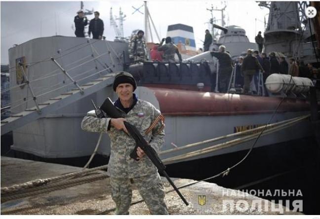Стаття Полиция установила членов «самообороны» Крыма, захватывавших украинские корабли в 2014 году Ранкове місто. Одеса