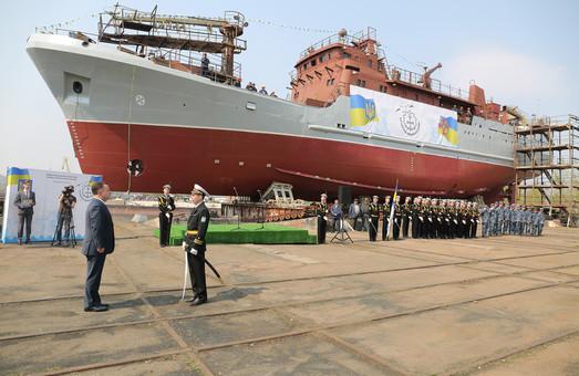 Стаття Для ВМС Украины спустили на воду новый разведывательный корабль Ранкове місто. Одеса