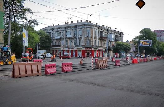 Стаття В Одессе заканчивают ремонт трамвайных путей на улице Прохоровской (ФОТО) Ранкове місто. Одеса