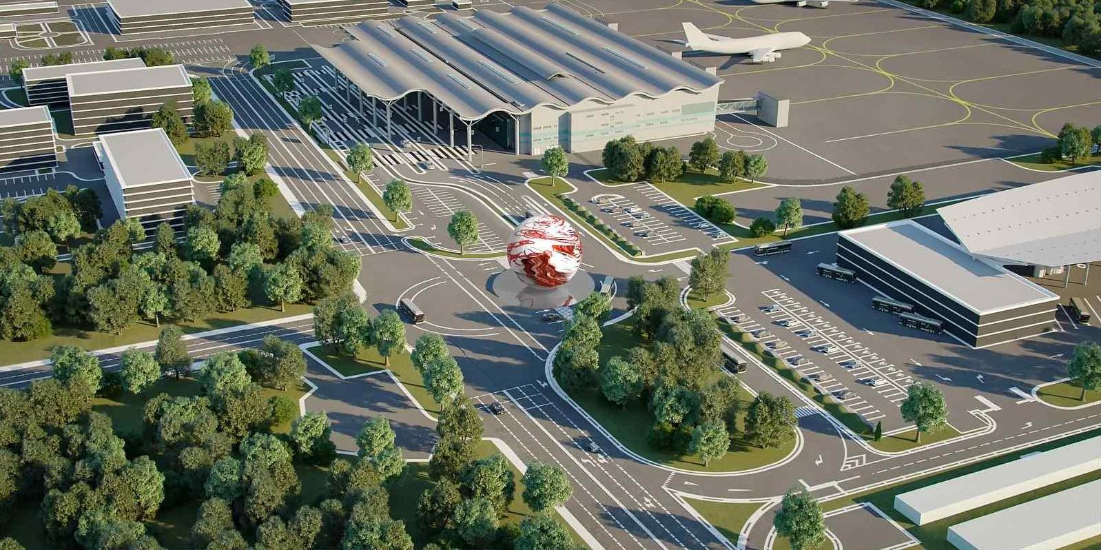 Стаття У одесского аэропорта установят огромный арт-объект со сменяющимся дизайном Ранкове місто. Одеса