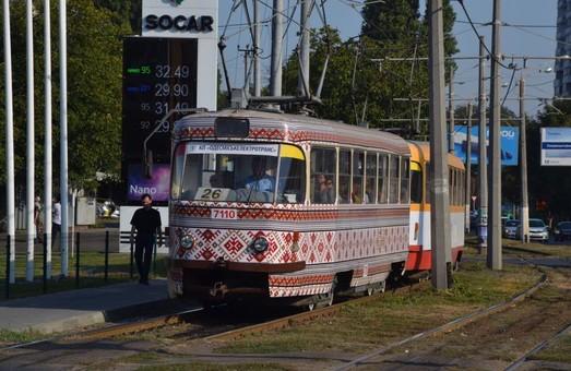 Стаття В Одессе снова начали работать двухвагонные трамвайные поезда Ранкове місто. Одеса