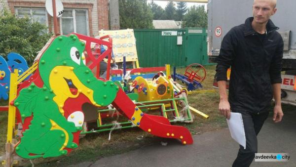 Стаття В частном секторе прифронтовой Авдеевки появится детская площадка Ранкове місто. Одеса