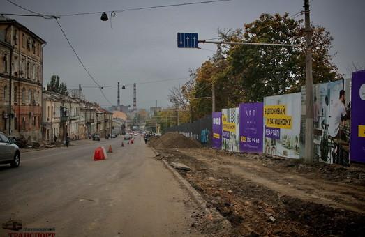 Стаття Реконструкция спуска Маринеско в Одессе: трамвайные пути уже сняли (ФОТО) Ранкове місто. Одеса