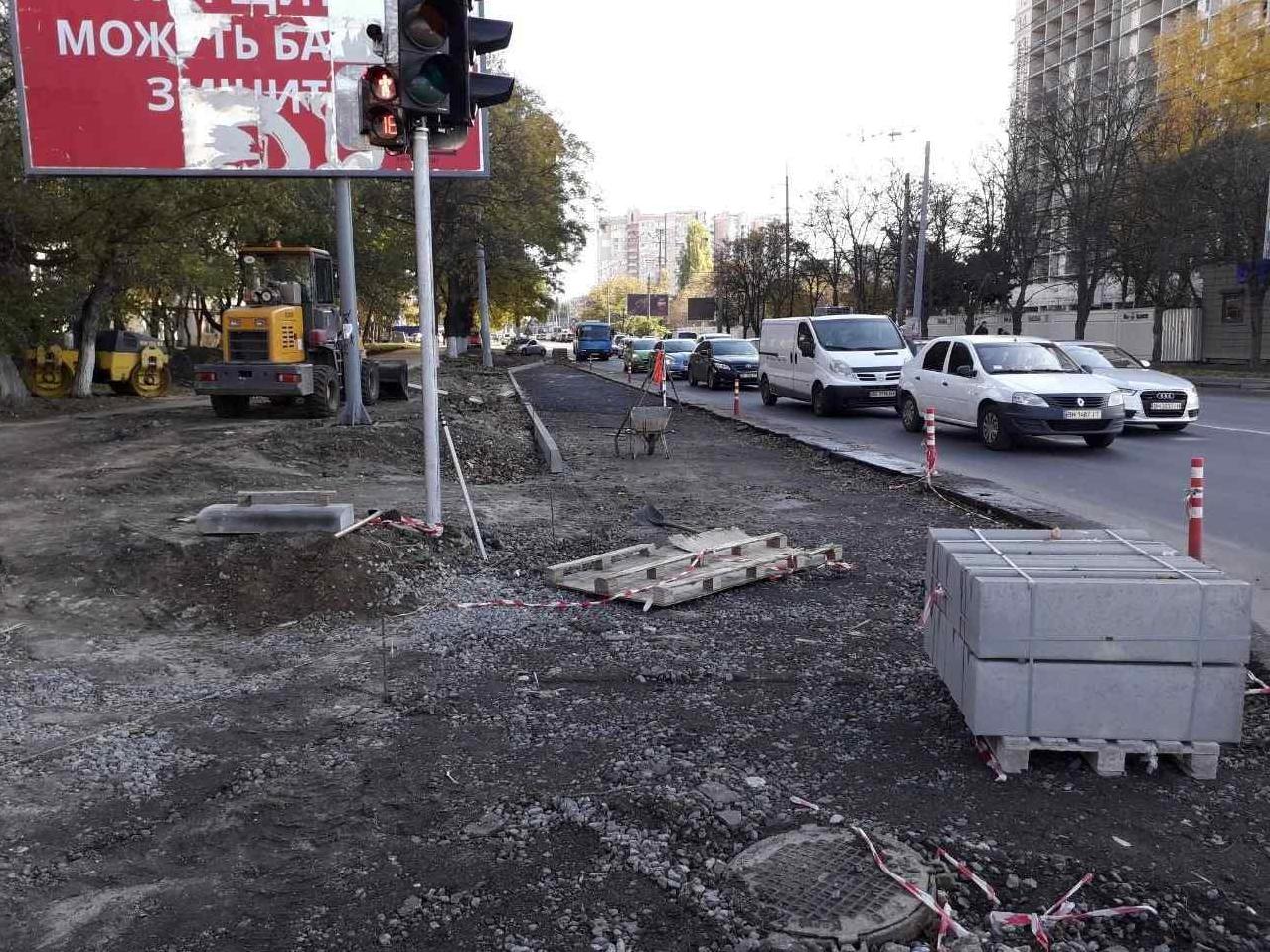 Стаття На Черемушках сделают новый поворот в районе оживленного перекрестка. Фото Ранкове місто. Одеса
