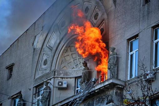Стаття На пожаре в Одессе пропали полтора десятка человек: из разыскивают Ранкове місто. Одеса