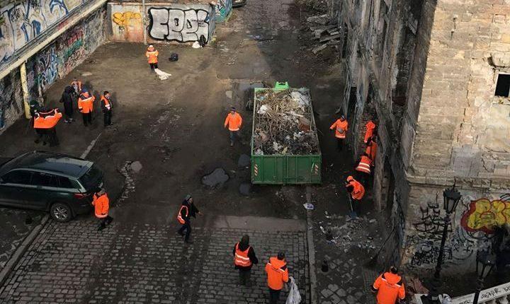 Стаття Самую позорную улицу центра города расчистили от мусора (фото) Ранкове місто. Одеса