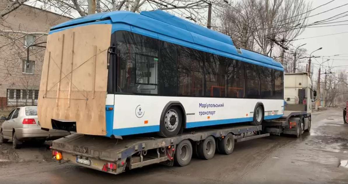 Стаття До Маріуполя приїхав перший білоруський тролейбус Ранкове місто. Одеса