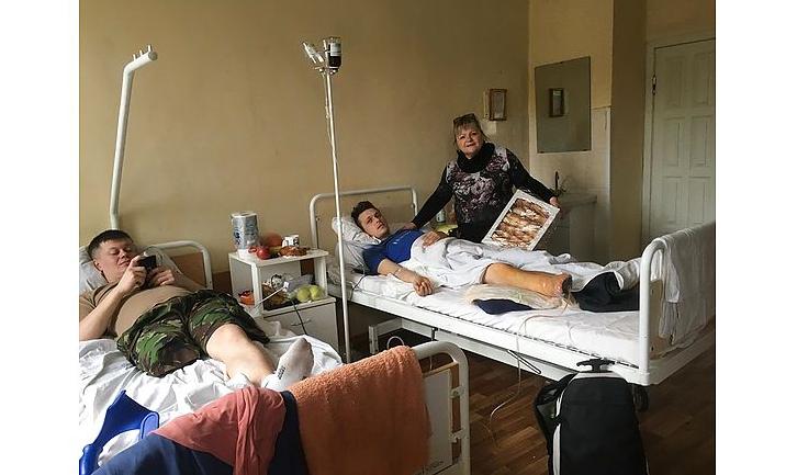 Стаття Поранені на Донбасі українські захисники потребують допомоги у госпіталі Ранкове місто. Одеса