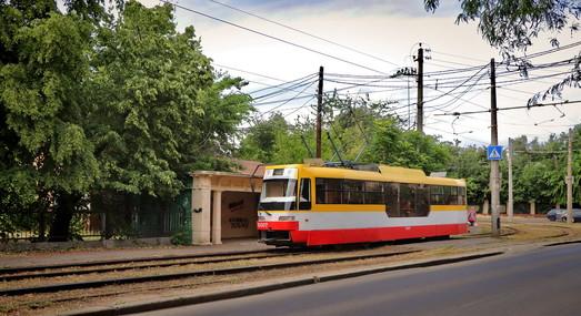 Стаття В Одессе временно сокращают маршрут трамвая на Большой Фонтан Ранкове місто. Одеса