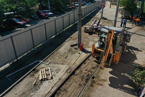 Стаття В Одессе начат демонтаж трамвайных путей на 16-й Фонтана Ранкове місто. Одеса