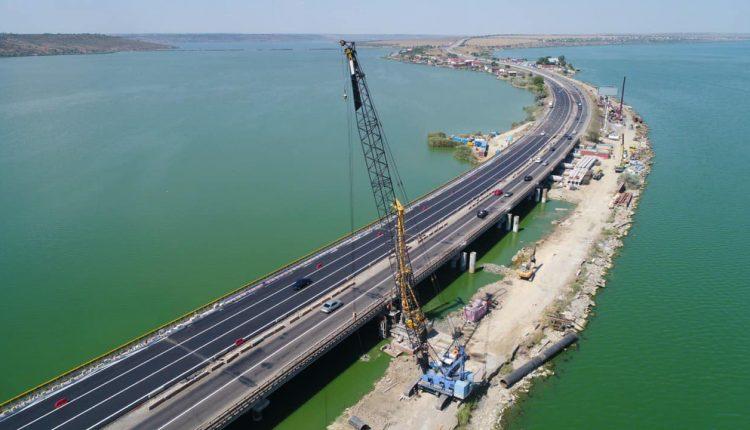 Стаття Будет шесть полос: начали ремонт левой части моста через Хаджибейский лиман Ранкове місто. Одеса
