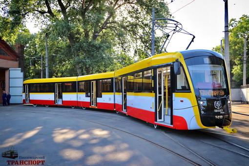 Стаття В Одессе сделали второй сочлененный трамвай «Одиссей-Макс» (ФОТО) Ранкове місто. Одеса