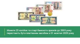 Стаття Сегодня последний день, когда можно рассчитаться старыми банкнотами и монетами по 25 копеек Ранкове місто. Одеса