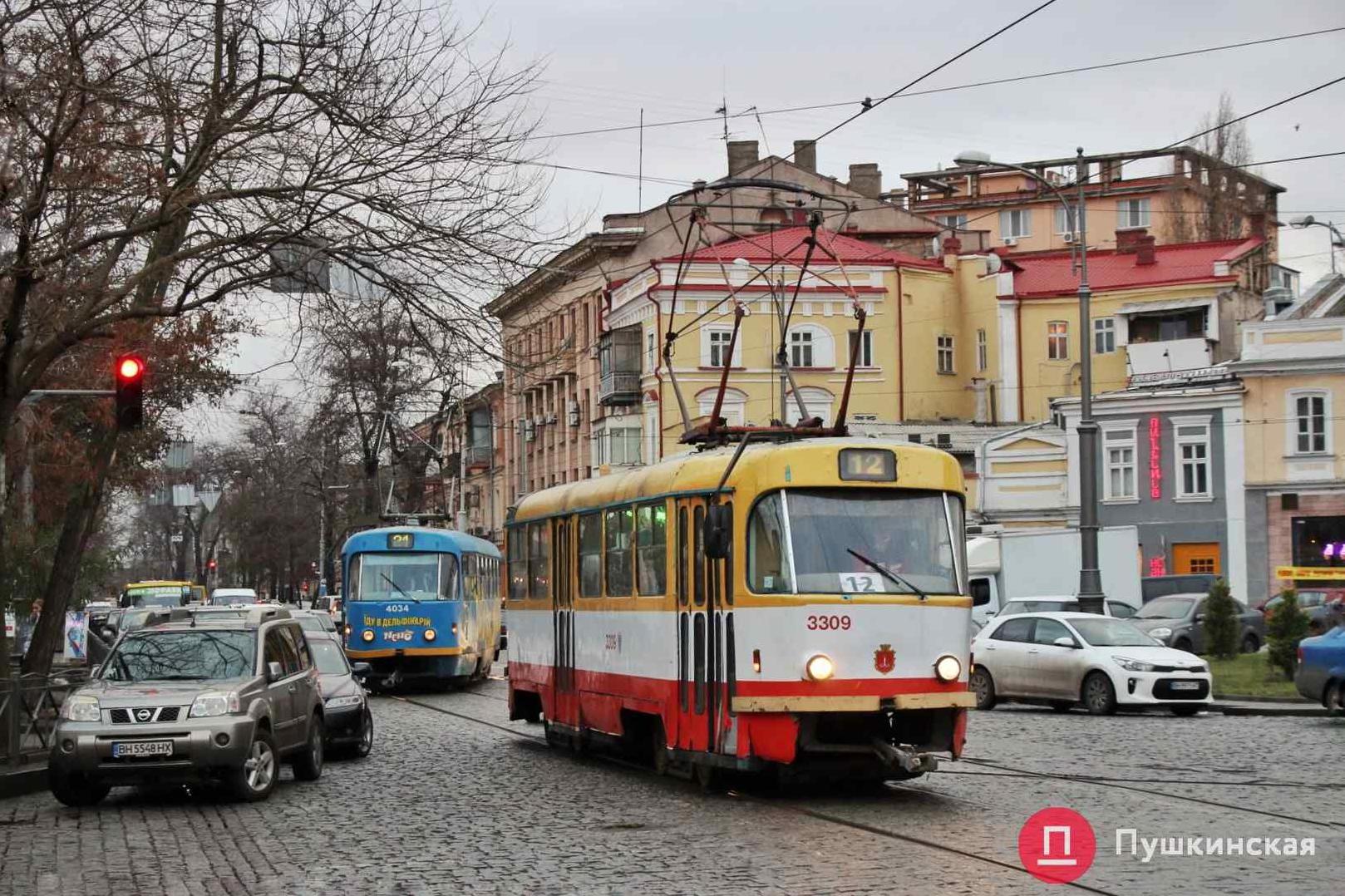 Стаття Из-за реконструкции Алексеевского сквера 12-й трамвай сокращает маршрут: схема Ранкове місто. Одеса