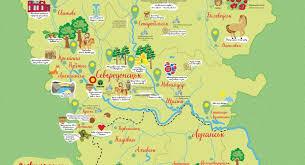 Стаття На Луганщине создали карту изюминок области Ранкове місто. Одеса