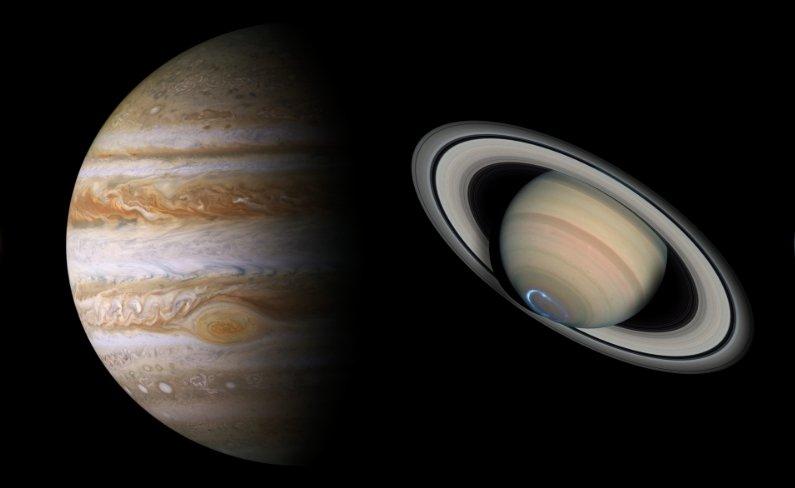 Стаття Велике “злиття” Юпітера і Сатурна: фото і відео унікального явища Ранкове місто. Одеса