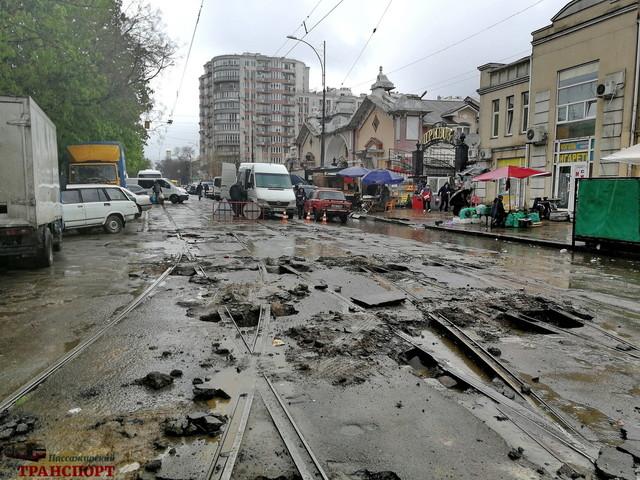 Стаття В Одессе уже начали ремонт последнего квартала улицы Преображенской (ВИДЕО) Ранкове місто. Одеса
