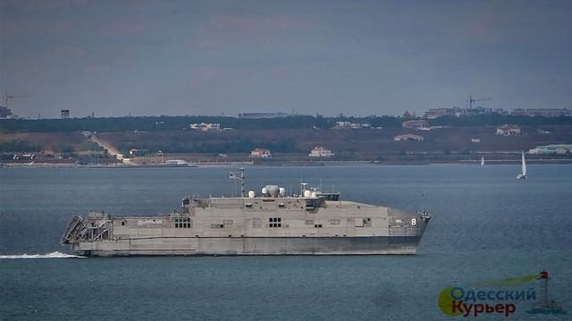 Статья В Одессу идет американский скоростной десантный корабль Утренний город. Одесса