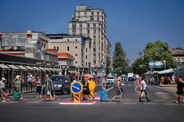 Стаття В Одессе открыли проезд на одной из магистральных улиц около рынка «Привоз» (ВИДЕО, ФОТО) Ранкове місто. Одеса