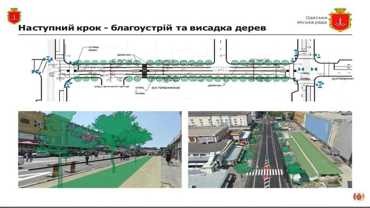 Стаття На Екатерининской у «Привоза» планируют высадить 50 деревьев Ранкове місто. Одеса