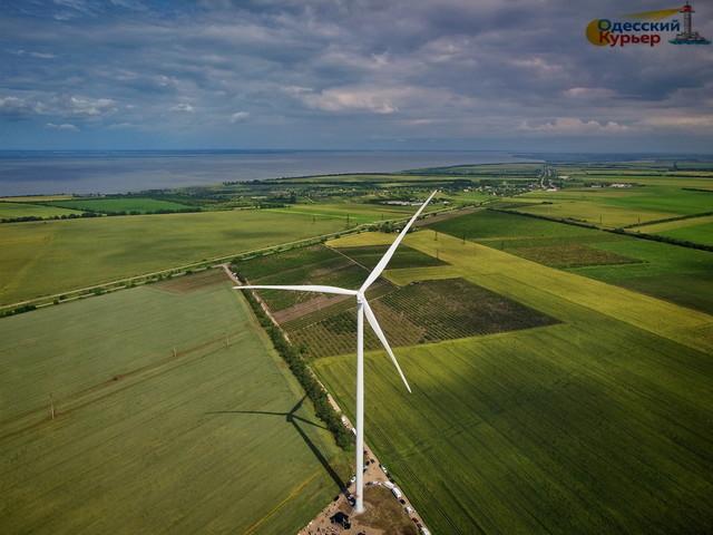 Стаття В Одесской области ввели в эксплуатацию ветровую электростанцию на 76 мегаватт Ранкове місто. Одеса