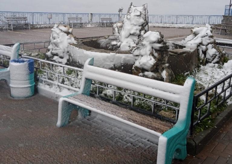 Стаття В горах Крыма выпал первый снег — фото, видео Ранкове місто. Одеса