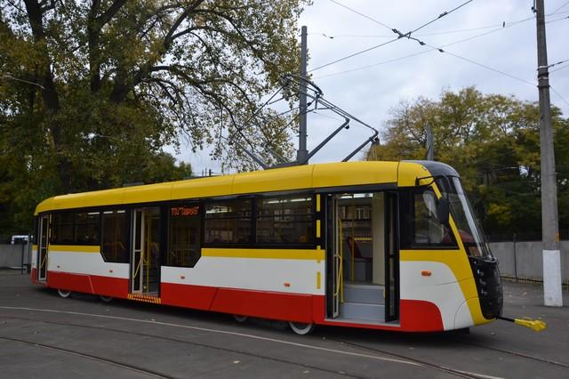 Стаття В Одессе построили очередной новый трамвай «Одиссей» (ФОТО) Ранкове місто. Одеса