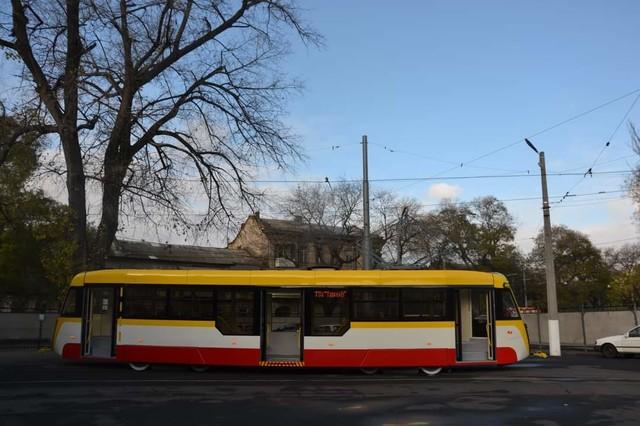 Стаття В Одессе построили новый трамвай «Одиссей» (ФОТО) Ранкове місто. Одеса