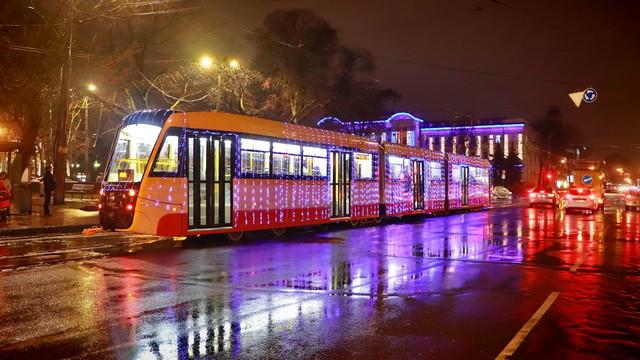 Статья Каким будет парад рождественских трамваев в Одессе? Утренний город. Одесса